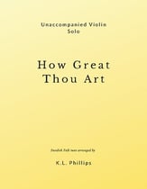 How Great Thou Art P.O.D. cover
